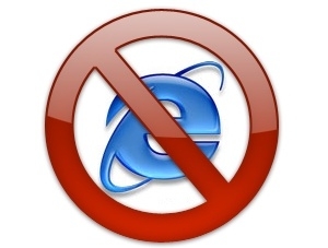 Премахването или забраняването на браузъра Internet Explorer