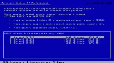Инсталиране на Windows XP операционна система, компютърна грамотност