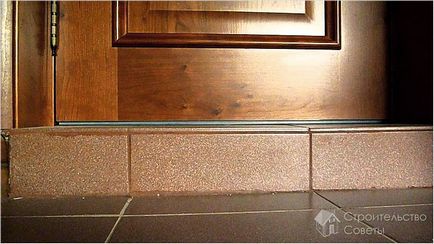 Праг вътрешна врата - видове и характеристики на инсталацията (инсталиране) Праг вътрешна врата - вида и характеристиките на инсталацията