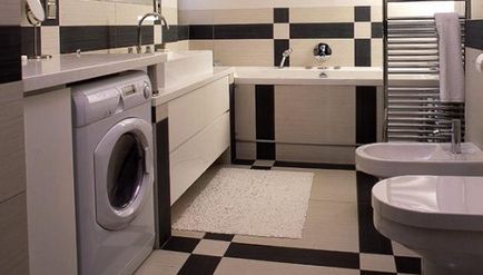 Монтирайте уреда в инструкциите за инсталиране баня са в една малка стая