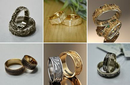 Видове златни пръстени снимки и описания на бижута за мъже и жени