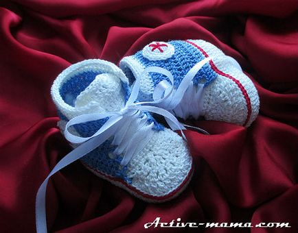 Плетени обувки, маратонки стъпка по стъпка описание със снимки, активна мама