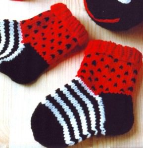 Памучни чорапи за новородени