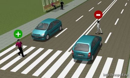 Взаимодействието на шофьори и пешеходци