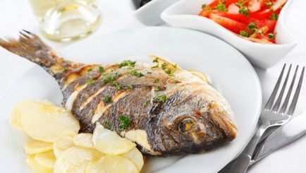 Риба на скара - пържена риба рецепти - как да готвят