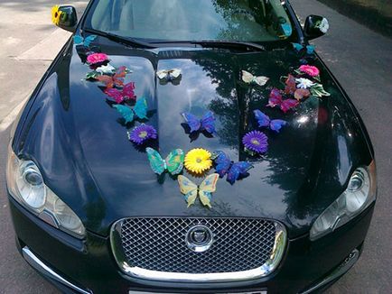 10 идеи как да се украсяват колата за сватба снимка в