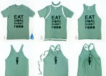 20 идеи за декорация тениски или как да се украсяват с тениска със собствените си ръце - да направи собствените си ръце,
