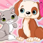 кучета и котки Приключенски - играе онлайн игри