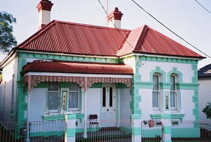 Боята и как се рисува къщата екстериорни снимки, видео