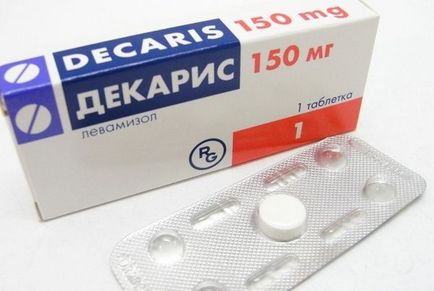 Dekaris - ревюта, паразитология лекари на лекарството
