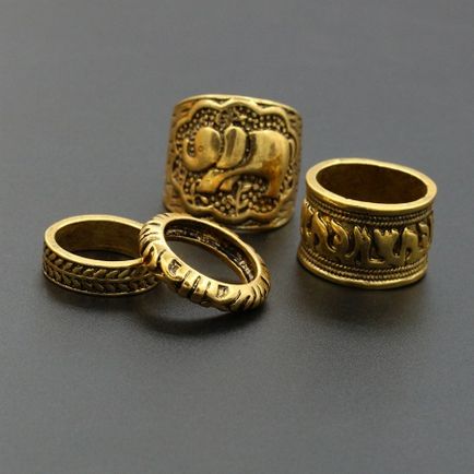 Двойна пръстен (41 снимки) орнамент с верига от един или два пръста