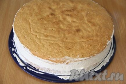 Двустепенна торта у дома - рецепта със снимки