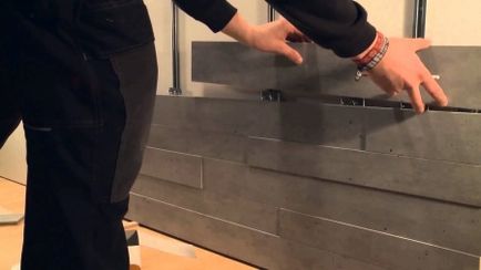 Подстригване панел за кухнята (42 снимки) как се инсталира свои ръце