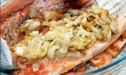 Печена пъстърва на фурна (пещ) Пъстърва печен в пещ