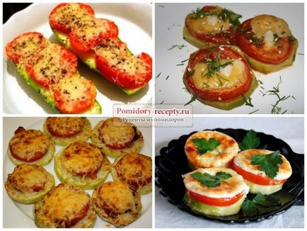 Тиквички с домати и чесън популярните рецепти със снимки