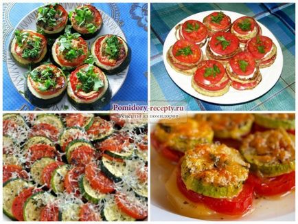 Тиквички с домати и чесън популярните рецепти със снимки
