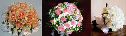 Какво цветя са дадени на сватбата булката и това, което те символизират