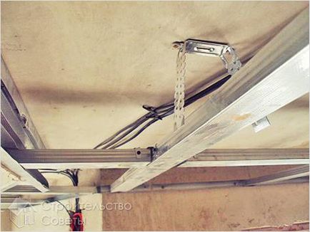 Как да се определи сухото строителство до тавана - монтиране технология гипсокартон на тавана