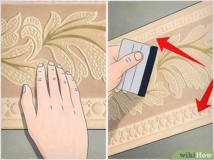 Как да поставите тапети граница