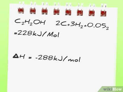 Как да намерите най-енталпия на реакция