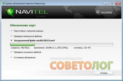 Как да обновите софтуера на Navitel Navigator - съветолог