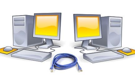 Как да се свържете с компютър с интернет от 2 до главен (споделена)