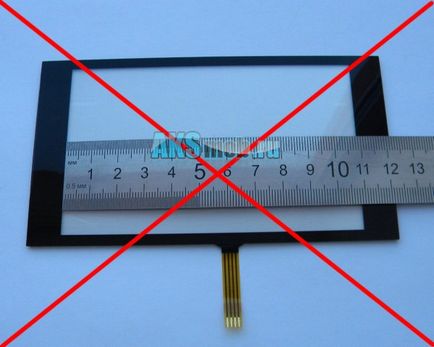 Как да изберем едно докосване на екрана - сензорен екран панел за GPS-навигатор и avtomagniloty
