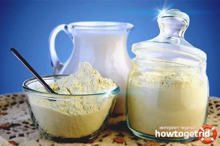 Как да се разтвори мляко на прах