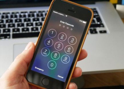 Как да отключите iPhone 5 и 5s, ако сте забравили паролата си