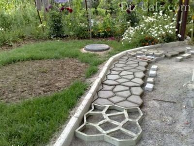 Как да направите своя собствена форма за попълване на пътеките градина