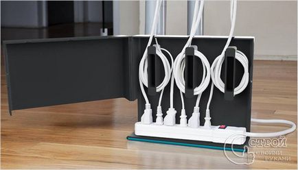 Как да скриете кабелите в апартамента - идеята за маскиране проводници