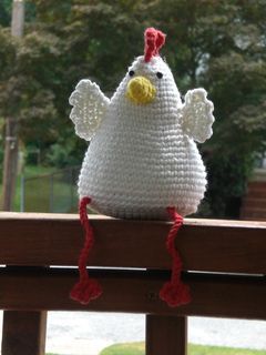 Как да плетене на една кука играчка или сувенир кокошка, петел или пиле