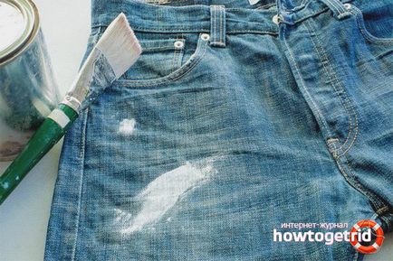 Как да премахнете изсъхналата боя от дрехи 8 Начини