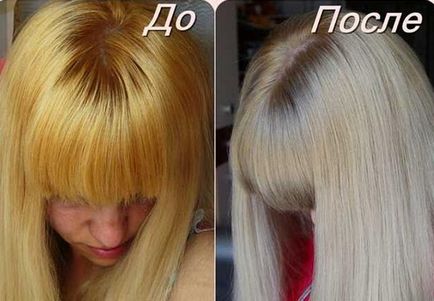 Как да премахнете пожълтяване на косата след боядисване или изсветляване у дома, и тонизиране