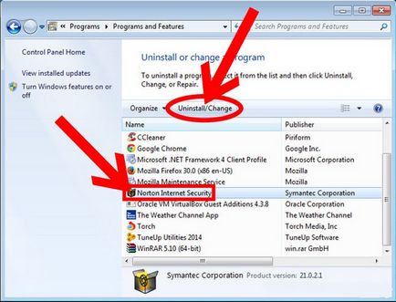 Как да премахнете Norton Security интернет