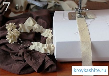 Как да украсят риза с ръцете си - рязане и шиене