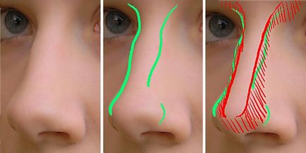 Как да се намали носа грим - правилно, с какви средства, фото и видео