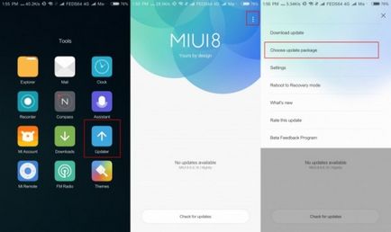 Как да инсталираме MIUI 8 Xiaomi смартфон сега