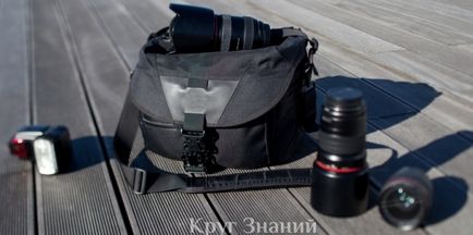 Как да изберем чанта за фотоапарат рефлекс - кръгът на знанието