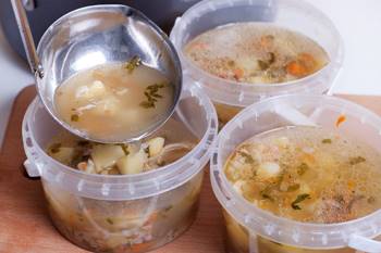 Как да замрази супа - рецепта със стъпка по стъпка снимки