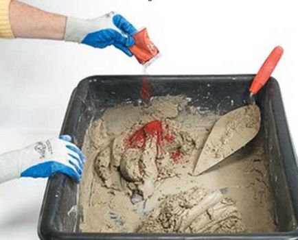 Боядисват бетон с ръцете си технология на боядисване!