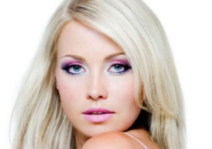 Грим за блондинки със сини очи (50 снимки)
