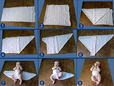 Гаце пелени за новородени как да направя 3 лесни начина да разберете!