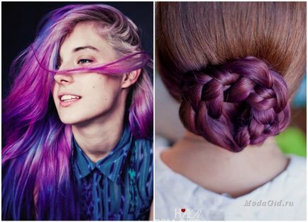 Модни прически модни тенденции цвят на косата 2017 оцветяване и снимки