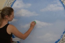 Облаци на тавана с неговите ръце методи за получаване на (таван) Облаци на тавана с неговите ръце методи за вземане на