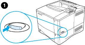 Поддържането на HP 4100 на принтера