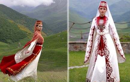 Осетински сватбени тържества, традиции, сватбени рокли