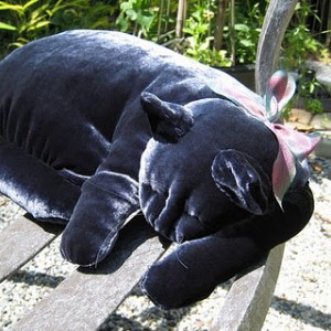 Възглавница котка със собствените си ръце с модели и схеми