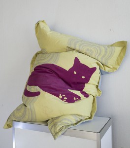 Възглавница котка със собствените си ръце с модели и схеми