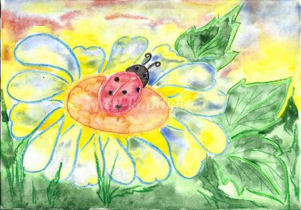 Рисуване за деца по темата за лятото